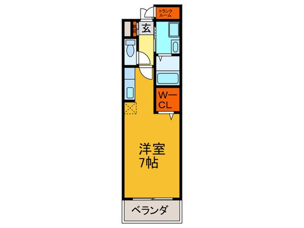 エクセレントⅡ藤田の物件間取画像